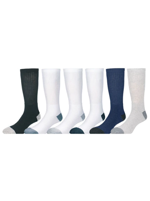 Pack x3 Media Crew Deportiva Con Toalla Contratono (142011.3)