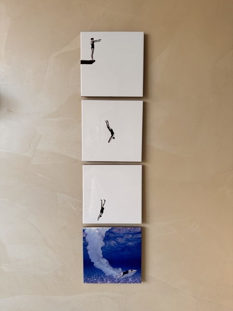 Conjunto de Azulejos Mergulhador - Greghi Design