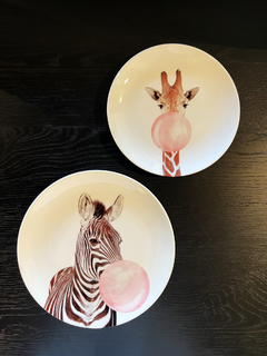 PRATO DECORATIVO ANIMAIS