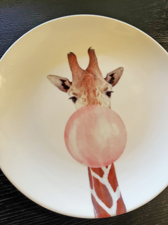 PRATO DECORATIVO ANIMAIS - loja online
