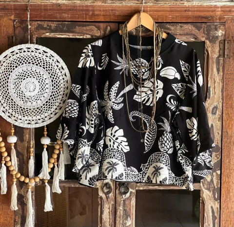 Bata quadrada inspiração viscolinho - comprar online