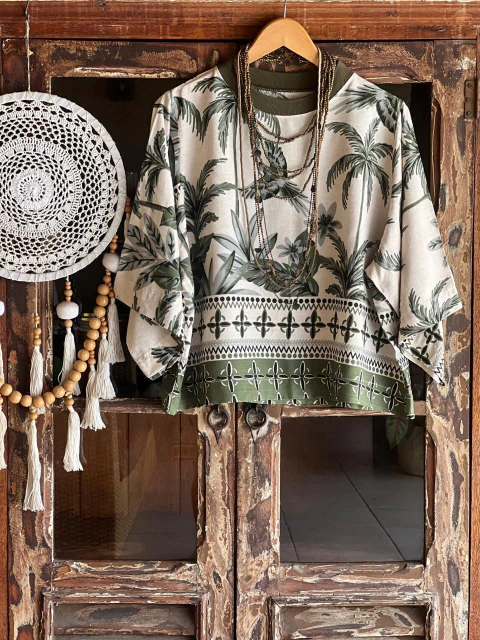 Bata quadrada inspiração viscolinho - comprar online