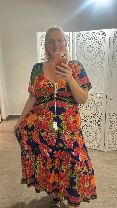 Vestido viscolinho verao 2026 - comprar online