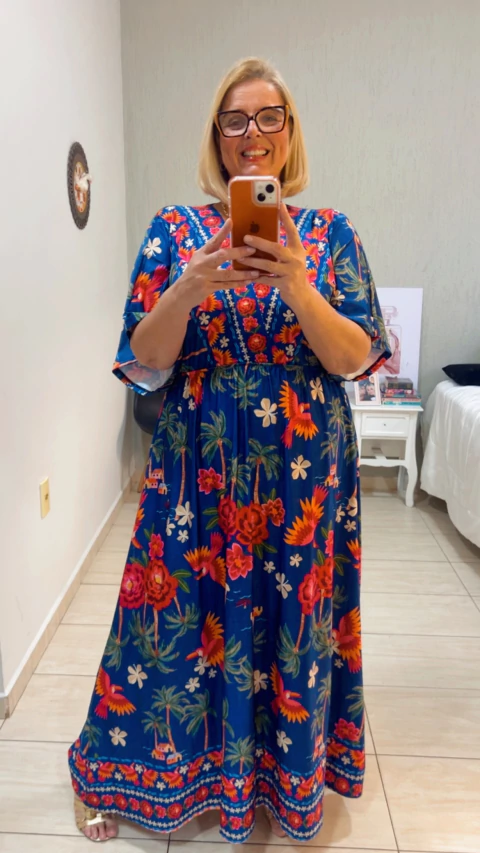 Vestido tecido fluit plus size - comprar online