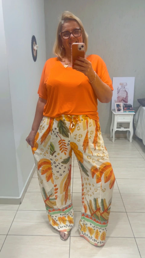 Calça inspired farm viscolinho - comprar online