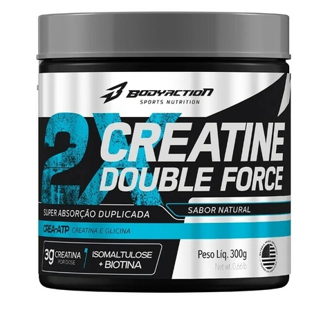 CREATINE DOUBLE FORCE 300 G - BODY ACTION