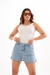 Shorts Jeans Abertura Lateral - loja online