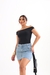 Mini Saia Jeans na internet