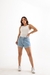 Shorts Jeans Barra - Basic Oficial