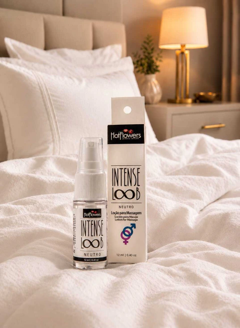 Lubrificante Intense Loob — Silicone de Alta Performance com Vitamina E