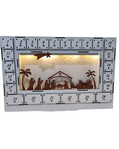 Calendario Adviento modelo Pesebre