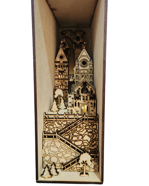 Book Nook Castillo de Dragon PARA ARMAR