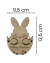 Conejo Porta Huevos De Pascuas En Mdf Chico - comprar online
