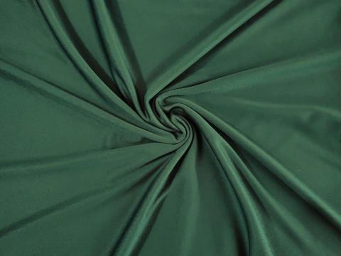 Acetato Frizado con Lycra Verde Inglés - comprar online