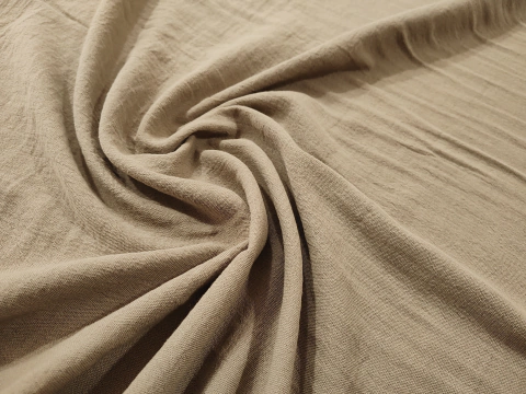 Gasa de Algodón Beige