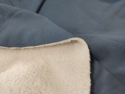 Jean con Corderito Azul Claro - comprar online