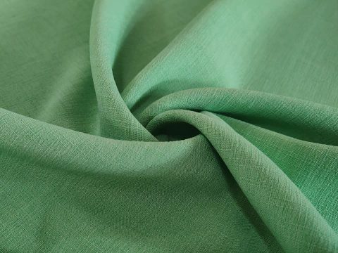 Lino con Spandex Labrado Verde - comprar online