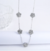 Collar Flores Van cleef - Plateada.