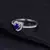 Anillo Corazón Azul - Prr - ANDORRA - comprar online