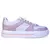 Tênis Casual Adrun Slim 10511F Branco/Rosa - comprar online