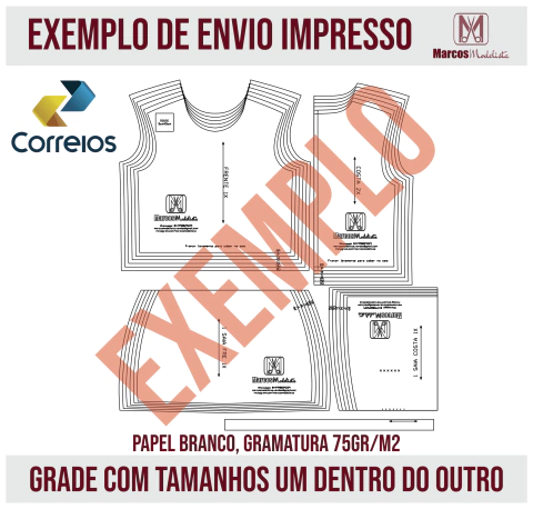 Molde Shorts/saia Infantil Uniforme Escolar 3093 - comprar online