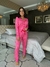 Pijama americano inverno - Rosa Passion