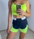 Shorts Dynamic - Preto/lima - loja online