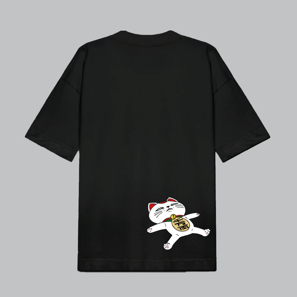 Maneki Neko Bored (Oversized)