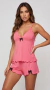 Baby doll suede alça regulável -Ref:8958/14 - Mabrumar