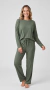 Pijama canelado com bolso - Ref: 2900/09 - Mabrumar