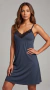 Camisola de microfibra com renda - Ref:. 606/01