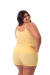 Imagem do Bermudol alça plus size liso - Ref:1743