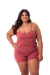 Bermudol alça plus size liso - Ref:1743 na internet