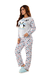 Pijama feminino flanelado sem bolso- Ref: 3009/17 na internet