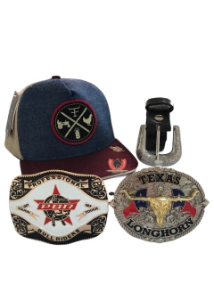 Kit Country Unissex Texas Farm e Pbr JC15