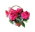 Cesta com 4 rosas S6351