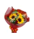 Ramalhete com 3 Rosas e 3 Girassóis S7309