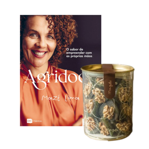Livro Agridoce - Mazé Lima e Doce de figo cristalizado com nozes 