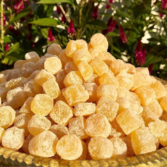Talo de abacaxi cristalizado 300g ou 450g na internet