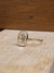 Solitário Cushion em Ouro18k & Topázio Branco natural - Ana Cá Atelier