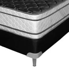 Conjunto colchón y sommier Bassett Firm Sensaciones S33 HD king 180x200 - comprar online