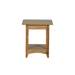 Mesa Sueñolar de madera lateral Capri