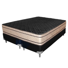 Conjunto colchón y sommier Bassett Firm Sensaciones S33 HD king 180x200