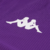 Camisa titular Fiorentina 2025-2026 Kappa roxa com detalhes brancos, modelo masculino com tecido reciclado e tecnologia Hydroway Protection.