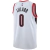 Regata Association Edition do Portland Trail Blazers Nike 2017/24 - Edição Exclusiva em branco, vermelho e preto. Tecnologia Dri-Fit para conforto e estilo. Celebre sua paixão pelo basquete!