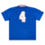 Camisa retrô titular da Seleção Francesa de 1996-1998. A camisa azul, branca e vermelha apresenta o design autêntico da época, com o escudo da Federação Francesa de Futebol bordado no peito. Uma peça perfeita para torcedores apaixonados reviverem os melho