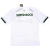 Camisa especial Sporting CP Nike 2024 branca com detalhes verdes em homenagem aos 60 anos da conquista da Taça das Taças. Template Nike Legend com gola redonda, mangas brancas, punhos verdes e escudo do Sporting retrô no lado esquerdo do peito. Logo da Ni