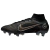 huteira Nike Mercurial Superfly 8 Elite SG Shadow preta com detalhes em verde limão. A chuteira é leve e possui um design Flyknit envolvente para um ajuste perfeito e toque de bola excepcional. As travas chevron estrategicamente posicionadas garantem traç