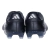 Chuteira Adidas Copa Pure 2+ FG Base Black em preto total com Três Listras metálicas escuras. A parte superior em FUSIONSKIN com couro macio oferece um toque de bola preciso e elite. A sola leve TORSIONFRAME garante estabilidade e tração. O colar têxtil e