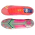 Chuteira Nike Mercurial Vapor 14 Elite FG Spectrum em cores vibrantes, com design leve e minimalista. A chuteira possui um colarinho Flyknit para suporte adaptável, placa Nike Aerotrak com ranhuras em forma de chevron para aceleração explosiva e tração mu